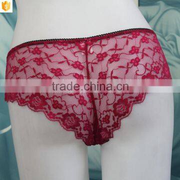 High Quality Lace Lovely Ladies Sexy Lingerie Panties Briefs Lace G-string Thongs photo-4