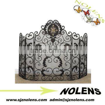 Decor iron fireplace Screen/Oversized Scroll Fire Screen                        
                                                Quality Choice