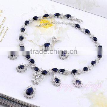 Wholesale Fashion 18k Gold Plated Bridal Jewelry Set photo-2