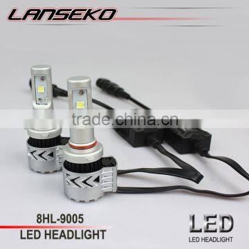 Long lifespan single beam auto parts H1, H3, H7, H8, H10, H11, H16, 9005, 9006. 880, 881 12v 6000lm led auto headlight 36w