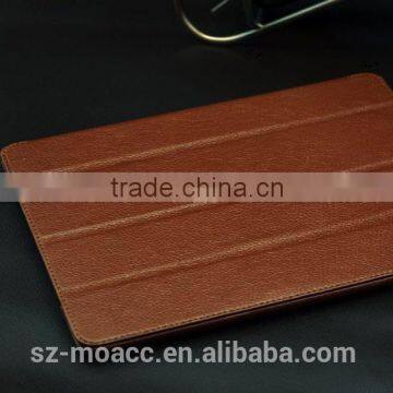 Super quality Smart Genuine leather case for ipad air 2