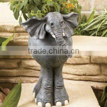 Safari Animal Planter Elephant garden statue