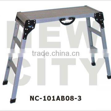 Large Platform Aluminum Step Ladder,working Platform Industrial Platform Step Ladder
