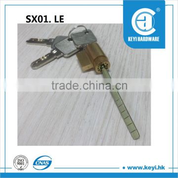 Key removable lock core, best small cylinder lock for safes