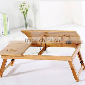 New Style Bamboo,laptop, Table on Bed Laptop Wooden Bed Table