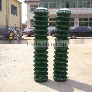 pvc coated chainlink fencing