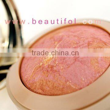 Silky blush! Natural lovely blusher , wholesale powder blush, face blushes, blush compact,Mixed color pressed blush