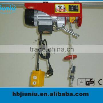 wire rope electric winch 220V 1P 50Hz