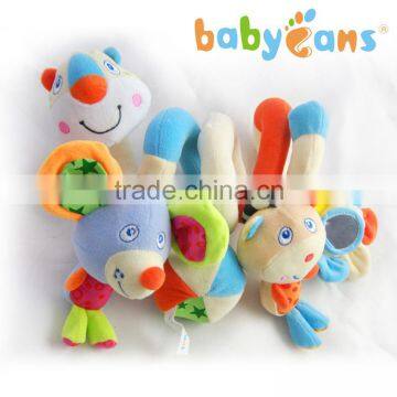 Baby Rattle Stuffed Crib Hanging Plush Tiger Baby Toys Wholesale Toy From China photo-3