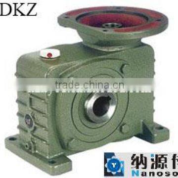 Wpdkz dc motor cast iron housing worm gearbox, small transmission gearbox, electric motor gearbox