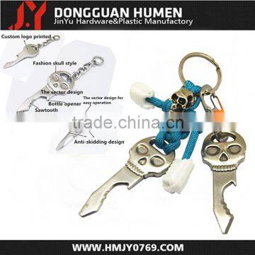 Stainless steel knife clasp hardware buckle with DIY paracord