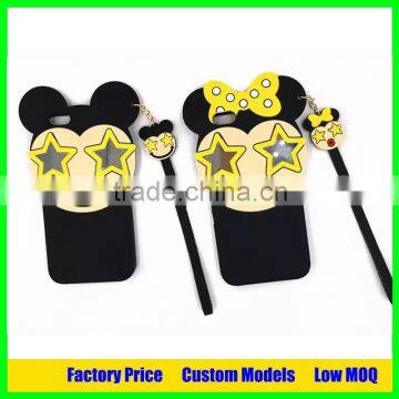 Black Silicone Mobile 3d Phone Case Cover for Iphone 5s 5c 5 Cell Phone Case Cover Back Cover photo-4