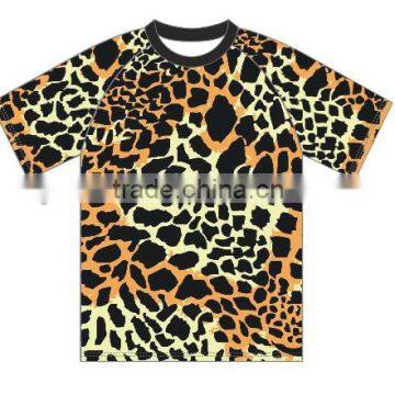 2016 new Overalls Personalized custom jersey Leopard Grain clothing