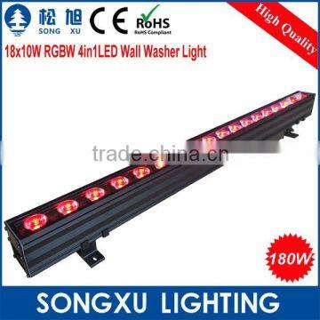 18*10w rgb led wholesale outdoor light bar for wedding party