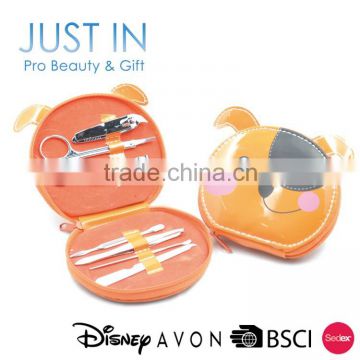 Dog Shape Girl Lovely Mini Manicure And Pedicure Set At Home