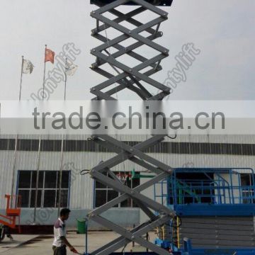 heavy duty hydraulic mobile scissor lift for construction