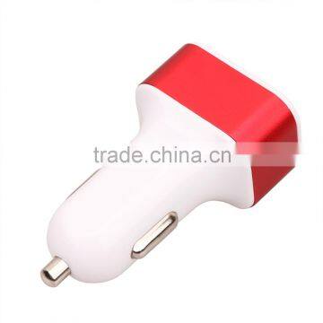 Intelligent 12v 3 ports usb universal car charger usb car charger