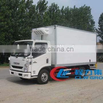 iveco YUEJIN FRP insulated van truck body insulated box truck