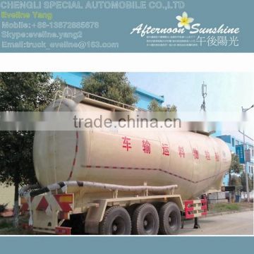 Bulk powder goods tanker trailer