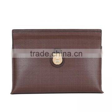 2015 European and American men brand long leather clutch bag