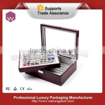 Manufacturing glossy gift cufflink box(WH-0314)