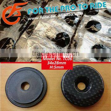 TC06 Lightweight Bicycle Carbon Headset Cap