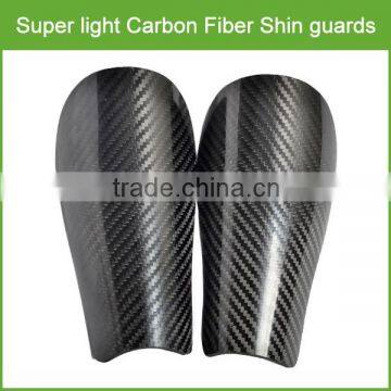 2016 High Performance 100% full carbon fiber shin guard / Strong carbon fiber shin guard for soccer
