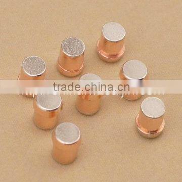 Bi-metal Silver Electrical Copper Contact Points Components for Vertical Slide Switch photo-2