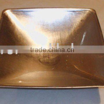 gold Plastic Charger Plate