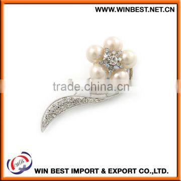 China supplier vintage rhinestone brooch