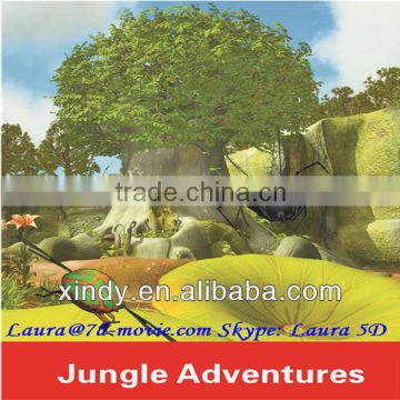 Jungle Adventure 5d movie 5d cinema 5d kino 5d rider 5d simulator 5d theater for sale