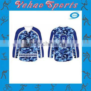 Custom Design Digital 100% Polyester Full Sublimated Ice Hockey Jerseys