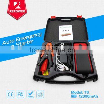 12V Mini Auto Battery Charger Car Jump Starter Power Bank