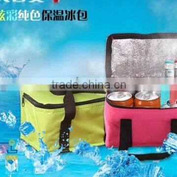 Candy Colors Portable Bag Cooler Bag Fresh Bag Lunch Bag Tote Small Bag HOT photo-5