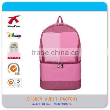 2015 XF Hot Sale Picnic Backpack Lunch Backpack Double-deck Cooler Bag