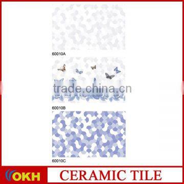 3D ink jet ceramic wall tile for kitchen and bathroom 200x300mm,#60010