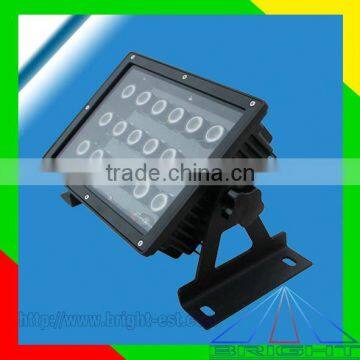 RGB 54w DMX512 LED Floodlight, outdoors color changing flood light