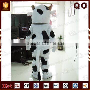 Professional design cow mascot costume for adult