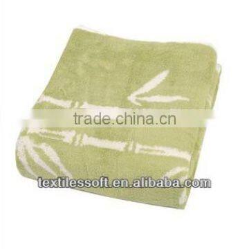 Ecological jacquard bamboo fiber towel bath towel