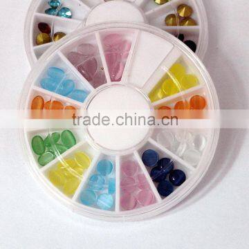 Various Design Nail Wheel Cheap Price Nail Art Decoration Box photo-5