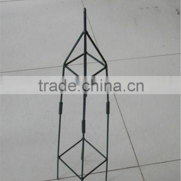 decorative wrought iron flower pot plant support