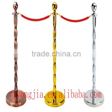 Retractable Barrier stanchion