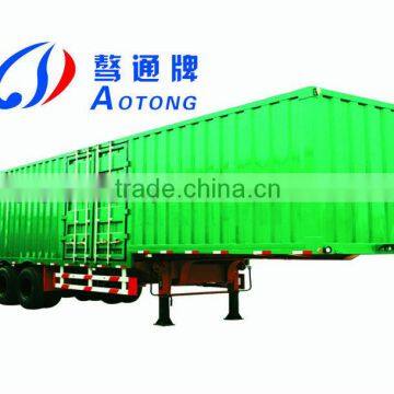 Large load capacity van cat semi trailer with cheap price