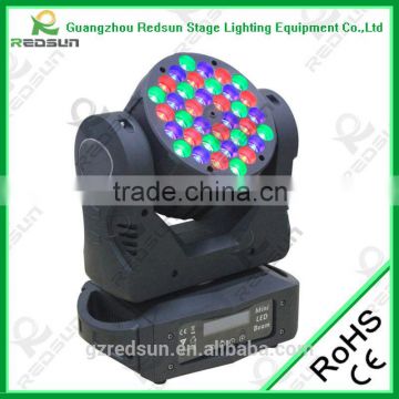 36PCS*3W RGBW LED Moving Beam Light Luces Para Discotecas