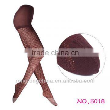 lady pretty coffee hollow pantyhose tights