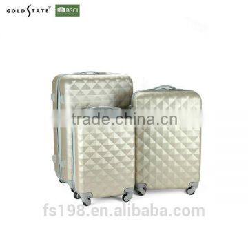 2016 Sliver gray Three-pieces set luggage