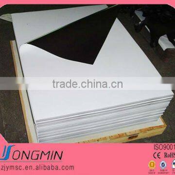 flexible coated adhesive backed rubber sheet