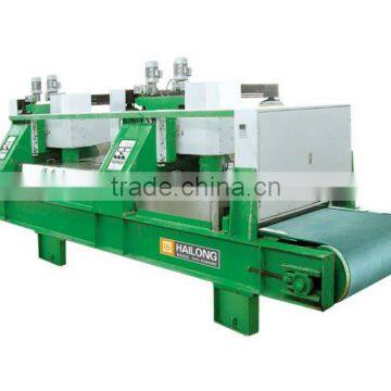 Two heads calibrating machine for granite