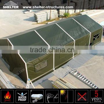 8x10m Best-selling Used Reinforced PVC Fabric military tents for Army