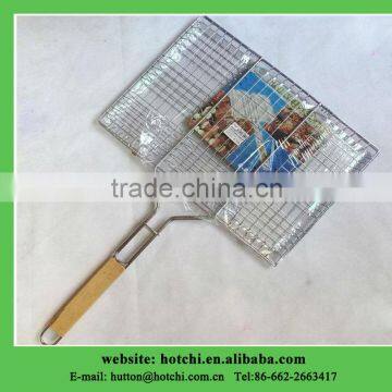 bbq metal grill wire net for 6 hamburgers grilling